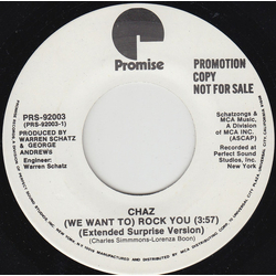 Charles Simmons (3) (We Want To) Rock You Vinyl 7" USED