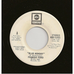 Frankie Ford Blue Monday Vinyl 7" USED