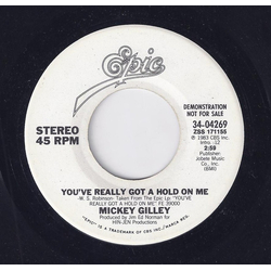 Mickey Gilley You've Really Got A Hold On Me Vinyl 7" USED