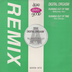 Digital Orgasm Running Out Of Time (Remix) Vinyl 12" USED