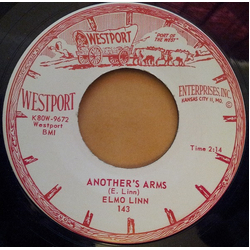 Elmo Linn Another's Arms / Sam Houston Vinyl 7" USED
