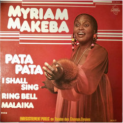 Miriam Makeba Enregistrement Public Au Theatre Des Champs Elysees Vinyl LP USED
