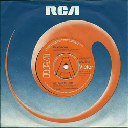 David Bowie Suffragette City Vinyl 7" USED