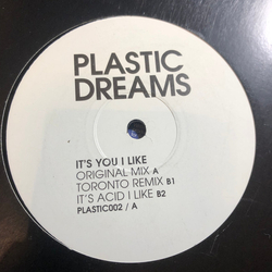 Plastic Dreams It's You I Like Vinyl 12" USED