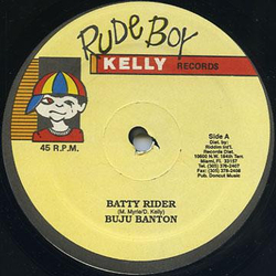 Buju Banton Batty Rider Vinyl 12" USED