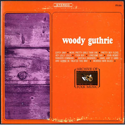 Woody Guthrie Woody Guthrie Vinyl LP USED