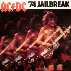 AC/DC '74 Jailbreak Vinyl LP USED