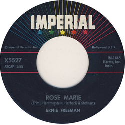 Ernie Freeman Rose Marie / After Sunset Vinyl 7" USED