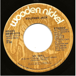 Wolfman Jack My Girl Vinyl 7" USED