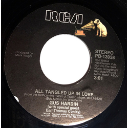 Gus Hardin All Tangled Up In Love Vinyl 7" USED
