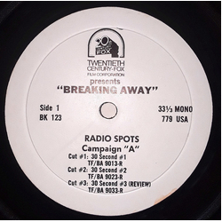 No Artist Breaking Away Radio Spots - Campaign A Vinyl 7" USED