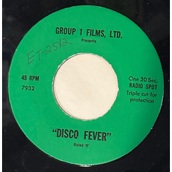 Unknown Artist "Disco Fever" (Radio Spot) Vinyl 7" USED
