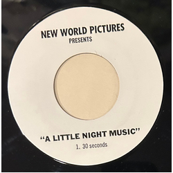 No Artist "A Little Night Music" Radio Spot Vinyl 7" USED