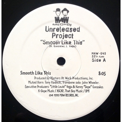 Unreleased Project Smooth Like This / Boogie On The Dancefloor Vinyl 12" USED
