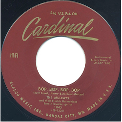 The Mulcays Bop, Bop, Bop, Bop Vinyl 7" USED