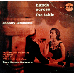 Johnny Desmond Hands Across the Table Vinyl 7" USED