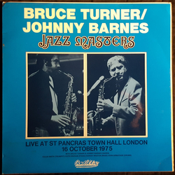 Bruce Turner / Johnny Barnes Jazz Masters Vinyl LP USED