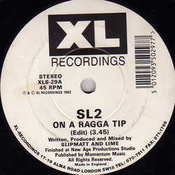 SL2 On A Ragga Tip / Changing Trax Vinyl 7" USED