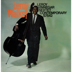 Leroy Vinnegar Sextet Leroy Walks! Vinyl LP USED