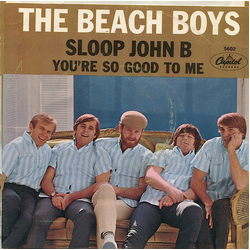 The Beach Boys Sloop John B / You're So Good To Me Vinyl 7" USED