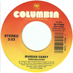 Mariah Carey Dreamlover Vinyl 7" USED
