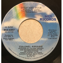 Colonel Abrams Over And Over Vinyl 7" USED
