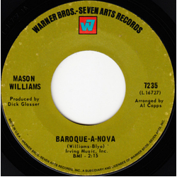Mason Williams Baroque-A-Nova Vinyl 7" USED