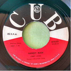 Jimmy Jones Handy Man / The Search Is Over Vinyl 7" USED