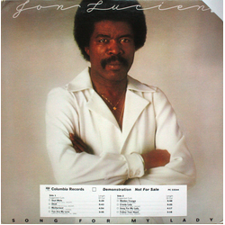 Jon Lucien Song For My Lady Vinyl LP USED