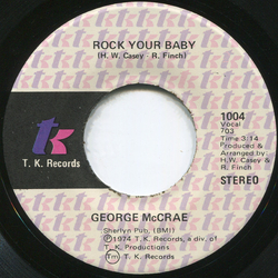 George McCrae Rock Your Baby Vinyl 7" USED