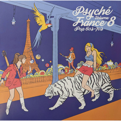 Various Psyché France Pop 60's-70's Volume 8 Vinyl LP USED