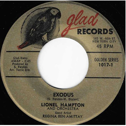 Lionel Hampton And His Orchestra Exodus / Song Of The Negev Vinyl 7" USED