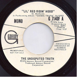 The Undisputed Truth Lil' Red Riding Hood Vinyl 7" USED
