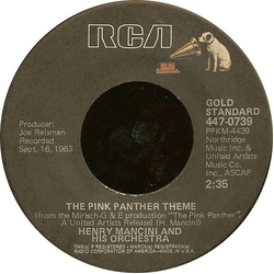 Henry Mancini And His Orchestra / Henry Mancini And His Orchestra And Chorus The Pink Panther Theme / Dear Heart Vinyl 7" USED