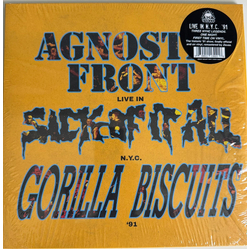 Agnostic Front / Sick Of It All / Gorilla Biscuits Live In N.Y.C. '91 Vinyl LP USED