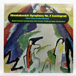 Dmitri Shostakovich / Karel Ančerl / The Czech Philharmonic Orchestra Symphony No. 7 Opus 60 (Leningrad) Vinyl LP USED