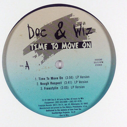 Doc D / Cut Wiz Time To Move On Vinyl 12" USED