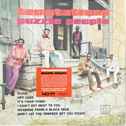 The Temptations Puzzle People Vinyl LP USED