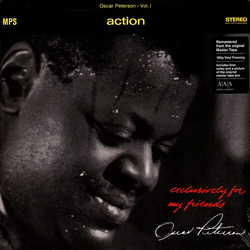 Oscar Peterson Action Vinyl LP USED