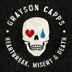 Grayson Capps Heartbreak, Misery & Death Vinyl LP USED