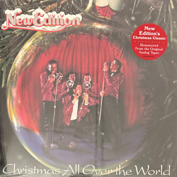New Edition Christmas All Over The World Vinyl LP USED