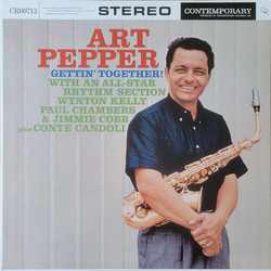 Art Pepper Gettin' Together! Vinyl LP USED