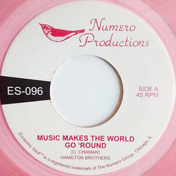 Hamilton Brothers Music Makes The World Go 'Round Vinyl 7" USED