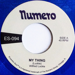 Wilfred Luckie My Thing Vinyl 7" USED