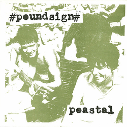Poastal / Poundsign Dizzy / Disaster Vinyl 7" USED