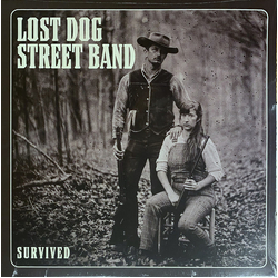 Lost Dog Street Band Survived Vinyl LP USED