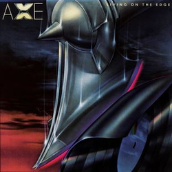 Axe Living On The Edge Vinyl LP USED