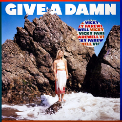 Vicky Farewell Give A Damn Vinyl LP USED