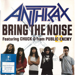 Anthrax Bring The Noise Vinyl 7" USED