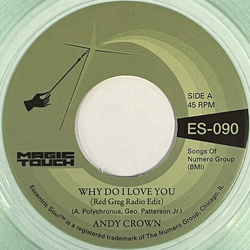 Andy Crown Why Do I Love You Vinyl 7" USED